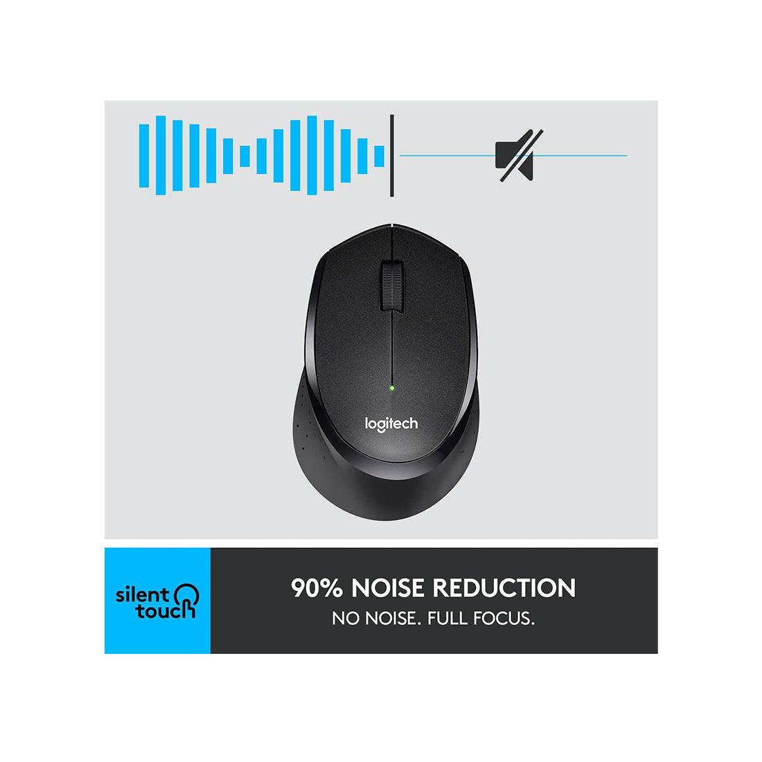 M330 MOUSE SILENT PLUS BLACK 910-004909 : Fattal Online Magnet Shop Lebanon