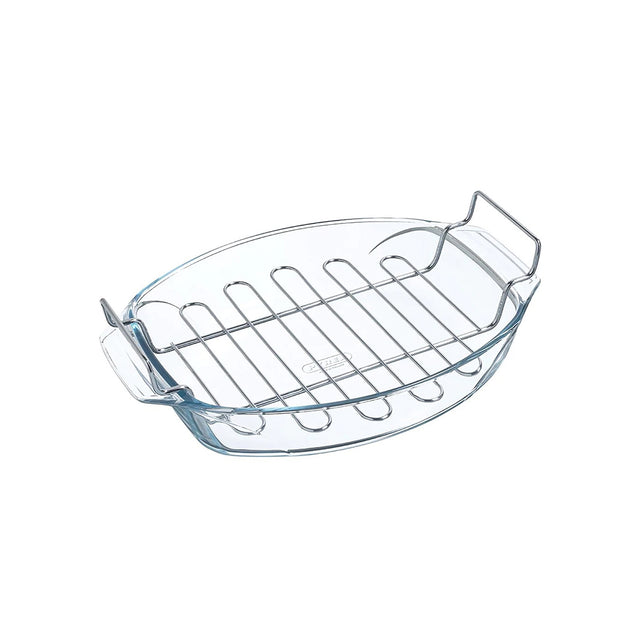 Optimum Oval Roaster With Rack 40 x 28 cm 412U000 : Fattal Online Magnet Shop Lebanon