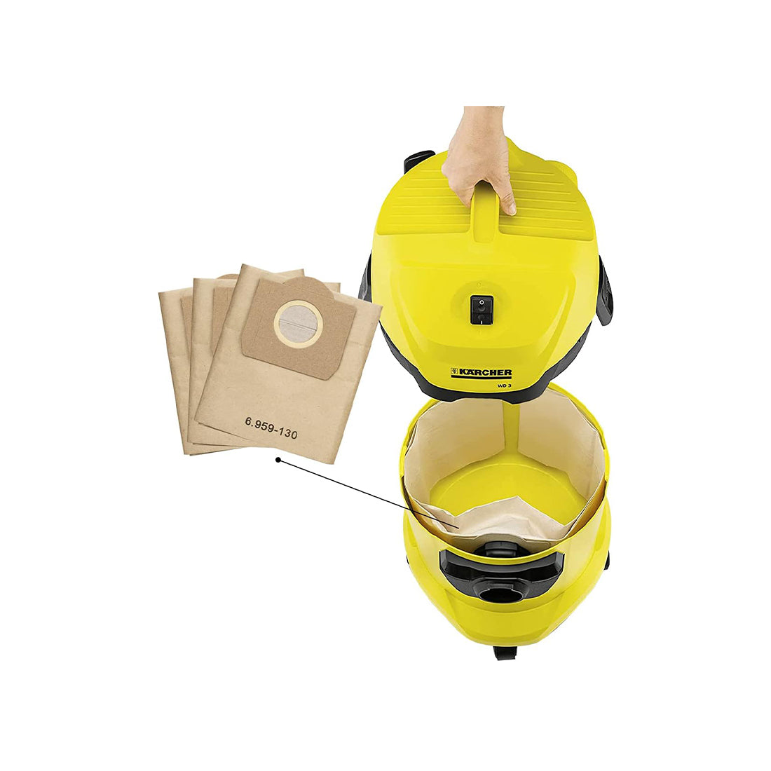 Paper filter bag - SE4001-WD3 : Fattal Online Magnet Shop Lebanon