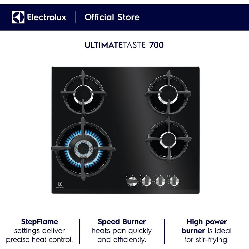 ELECTROLUX 60 cm Gas Hob KGG64376K