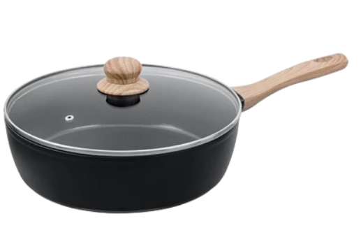 PYREX Cook & Care Deep Frypan with Lid 28 cm CR28DF6