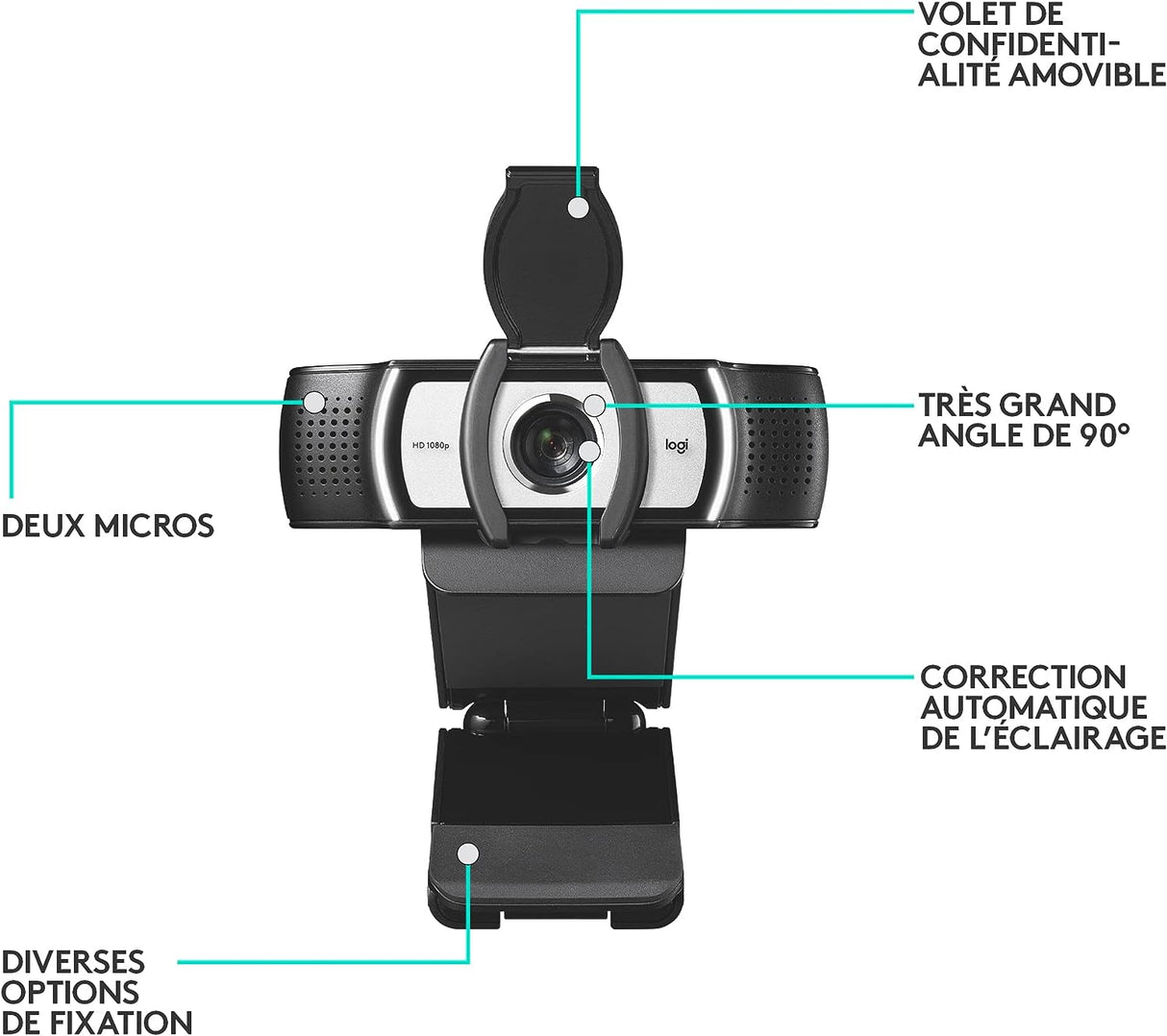 C930e Business Webcam 960-000972 : Fattal Online Magnet Shop Lebanon