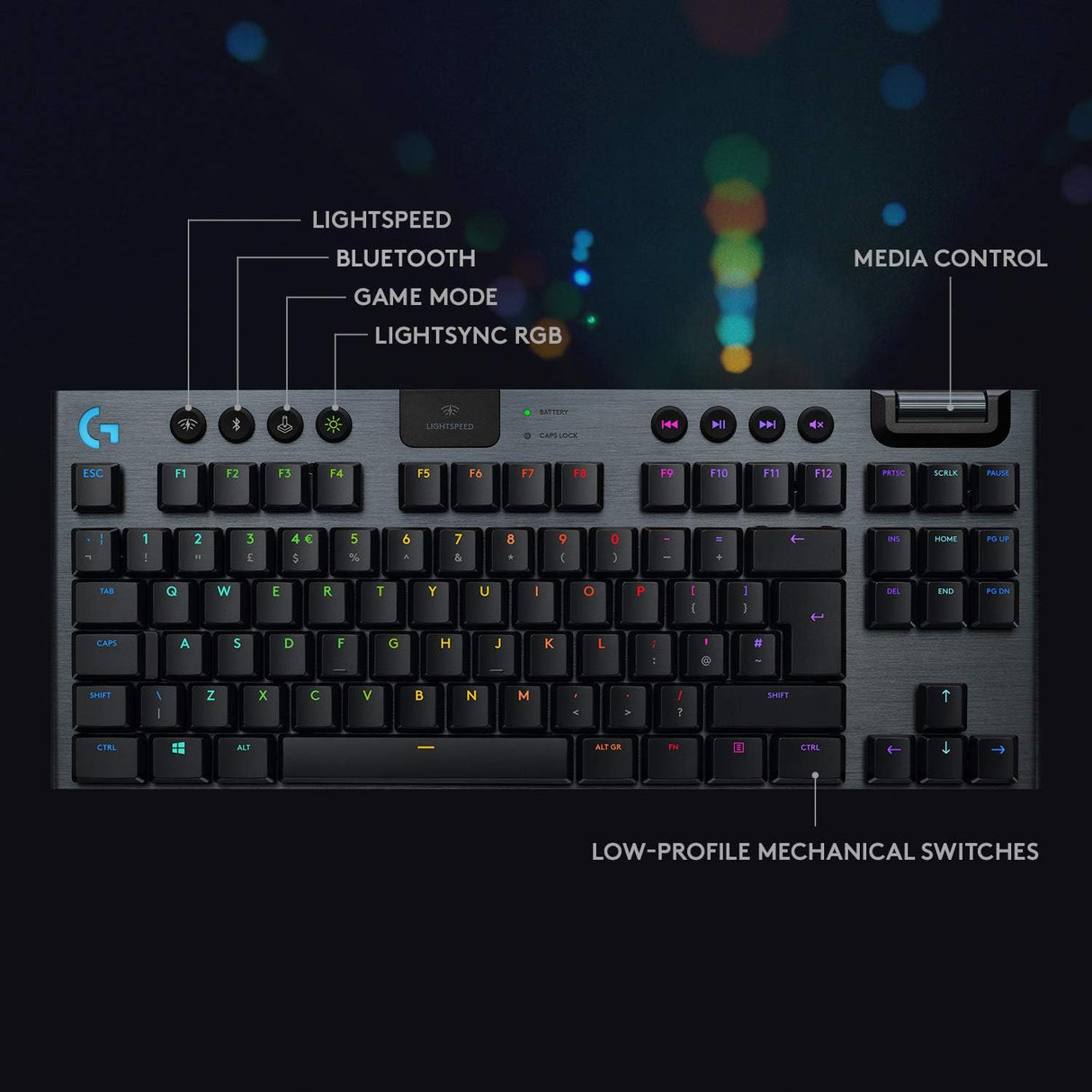 G915 TKL LIGHTSPEED wireless Mechanical Gaming Keyboard  CRB 920-009537 : Fattal Online Magnet Shop Lebanon