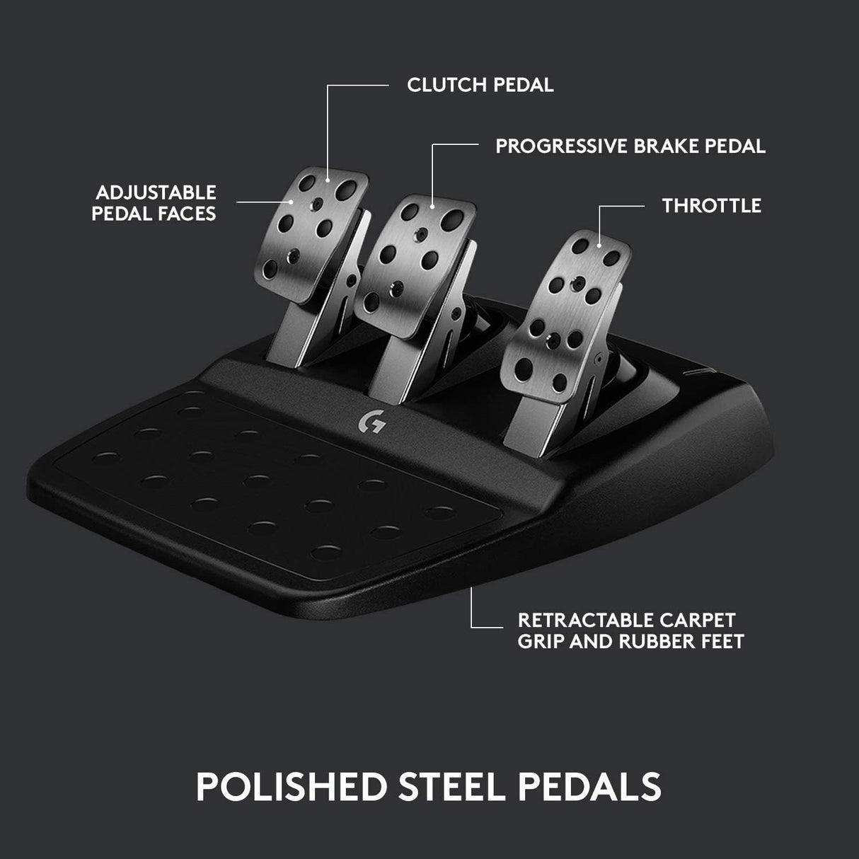 G923 Racing Wheel and Pedals for Xbox One and PC 941-00160 : Fattal Online Magnet Shop Lebanon