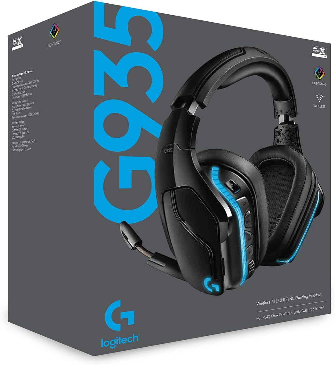 G935 Gaming Headset 981-000744 : Fattal Online Magnet Shop Lebanon