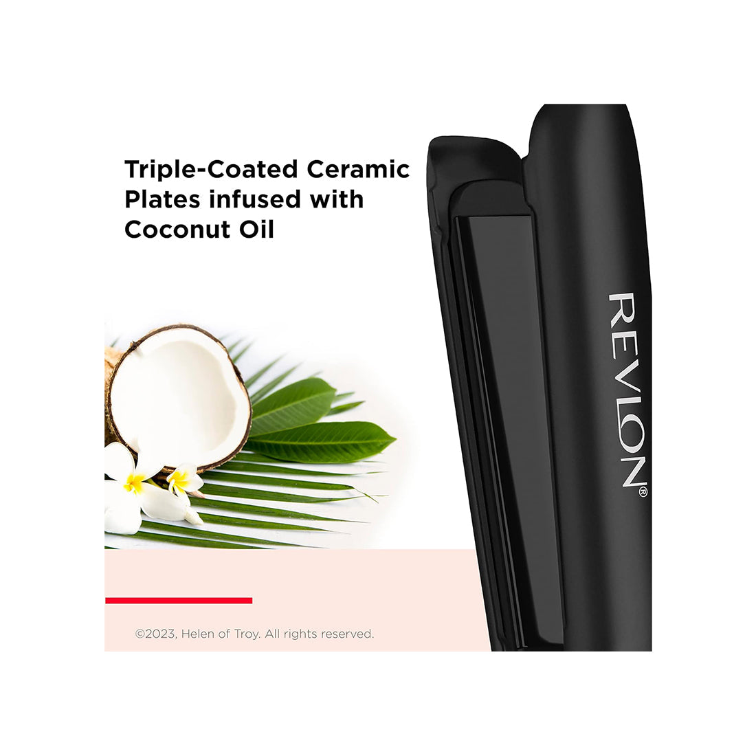 SmoothStay Coconut Oil-Infused Starightener RVST2211PE