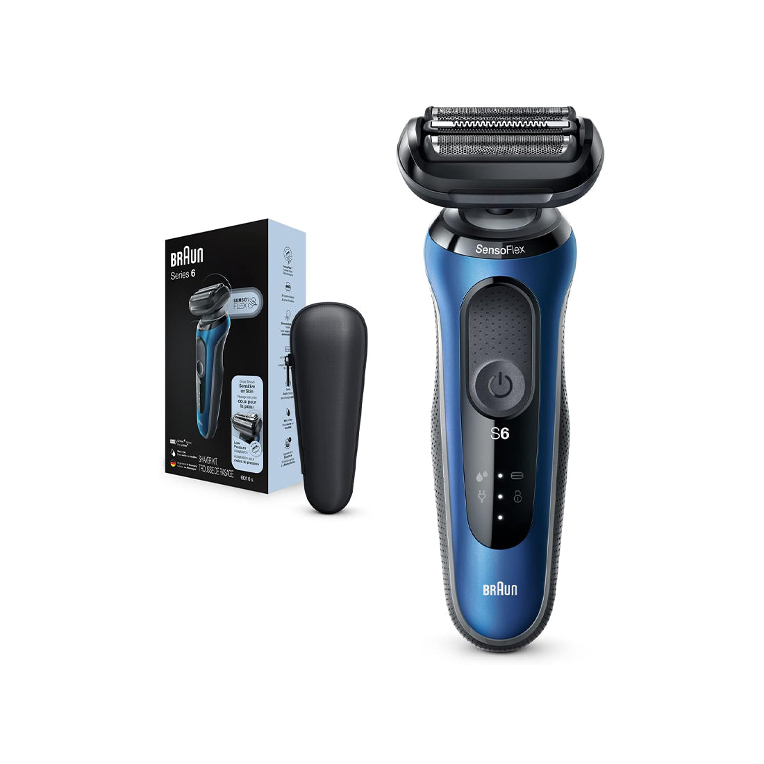 Series 6 61-B1000s Wet & Dry shaver with travel case, blue. : Fattal Online Magnet Shop Lebanon