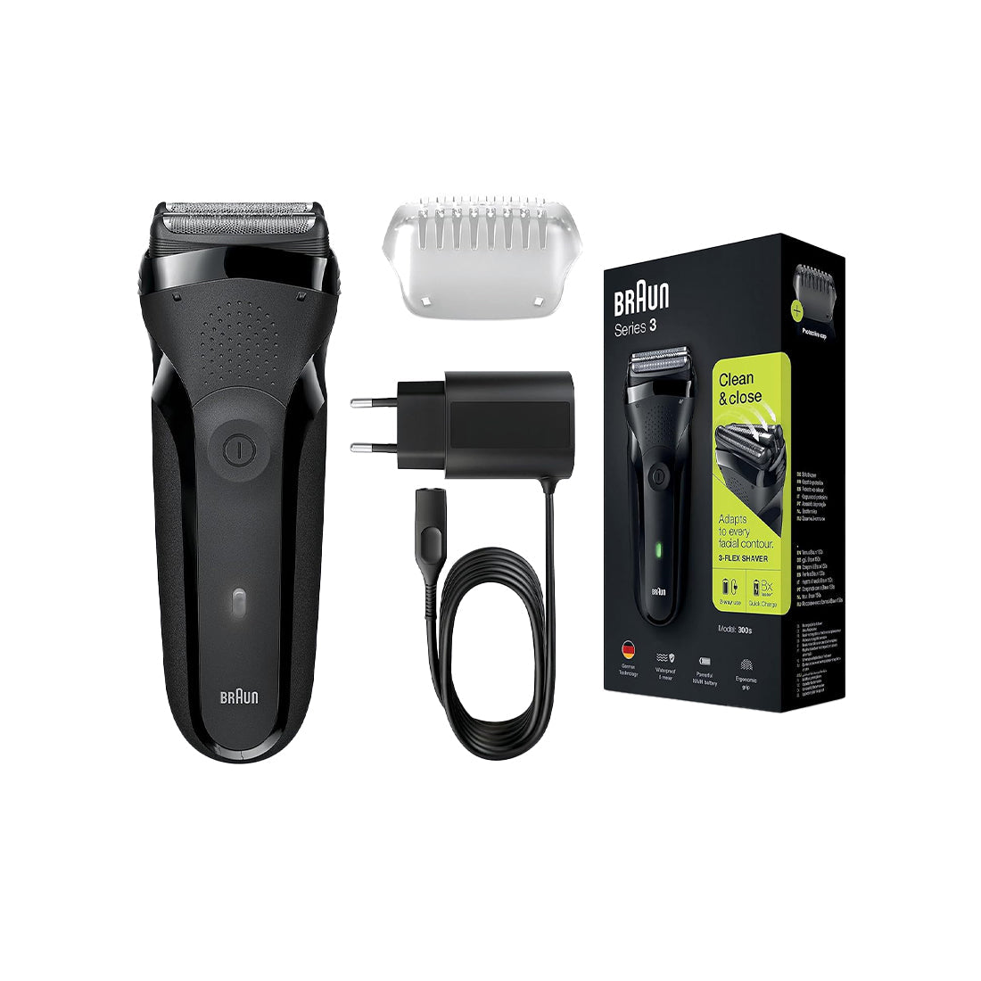 Shaver series 3  300BT BLK/BLK : Fattal Online Magnet Shop Lebanon