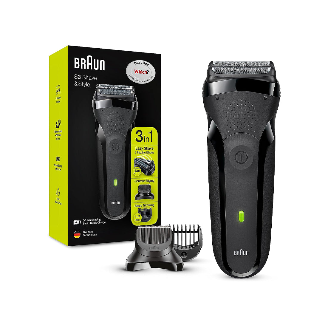 Shaver series 3  300BT BLK/BLK : Fattal Online Magnet Shop Lebanon
