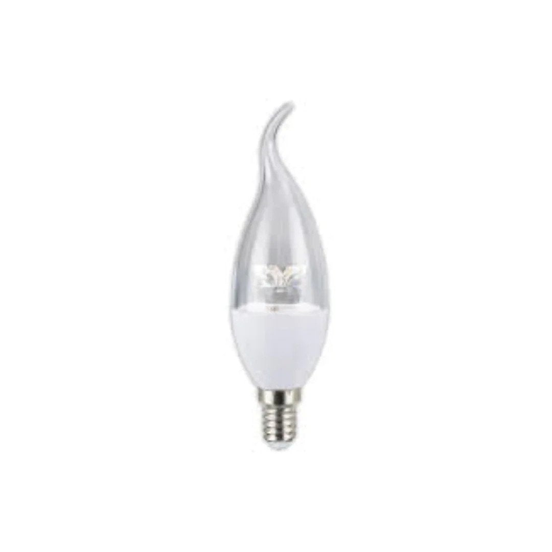 TCL LED CANDLE 6W DAY MOUSE TAIL CLEAR