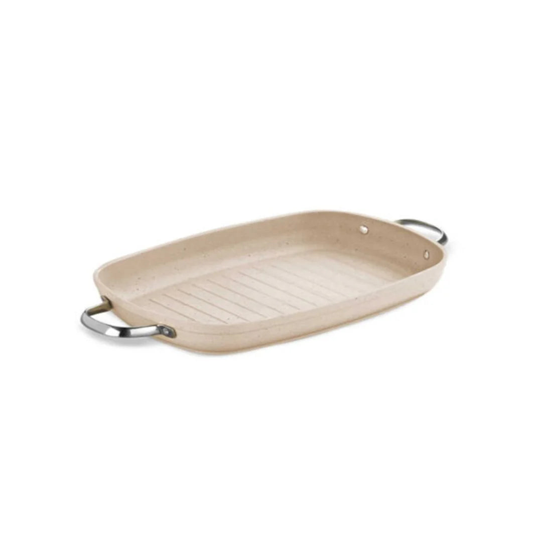 KORKMAZ A1274 Practical Grill Frypan 35X25 cm 3.2 Lt.