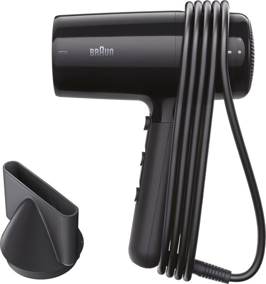 BRAUN Ion Black Lightweight Hair Dryer HD2.0