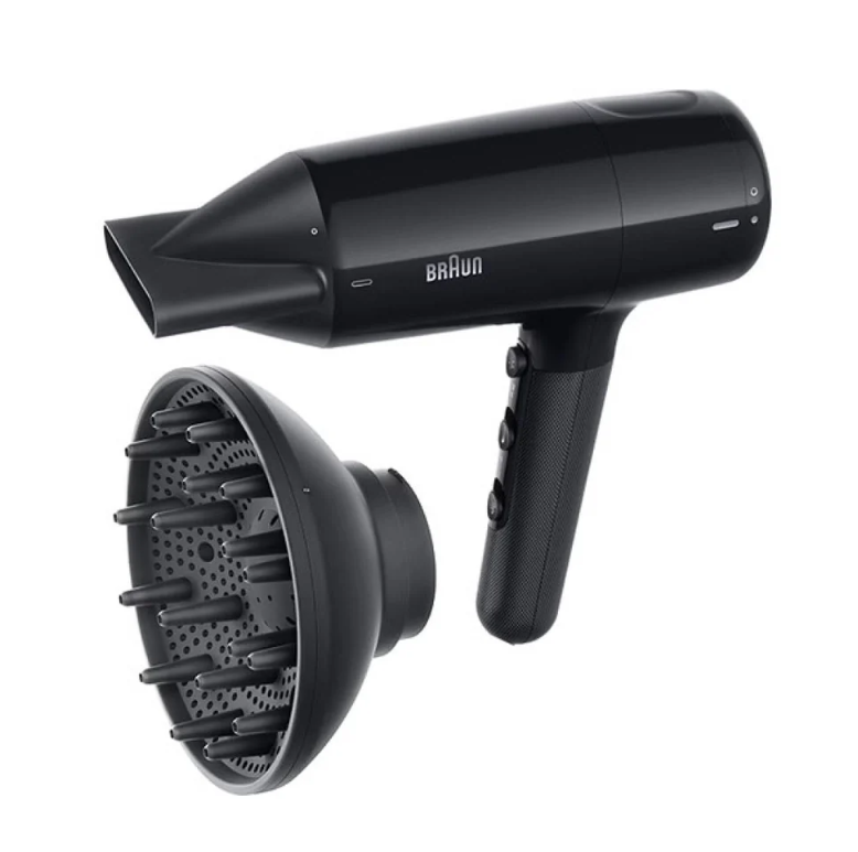 BRAUN Ion Black Lightweight Hair Dryer HD2.15