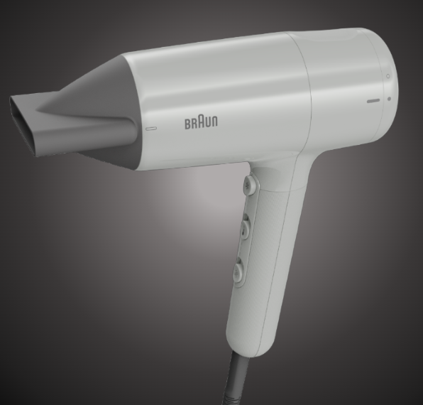BRAUN Ion Grey Lightweight Hair Dryer HD2.1