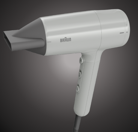 BRAUN Ion Grey Lightweight Hair Dryer HD2.1