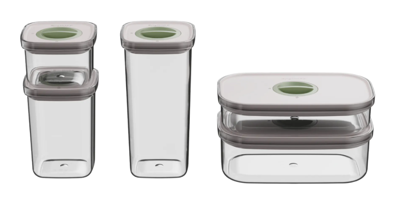 BERGHOFF 5-pc Smart Seal Food Container Set 3950679