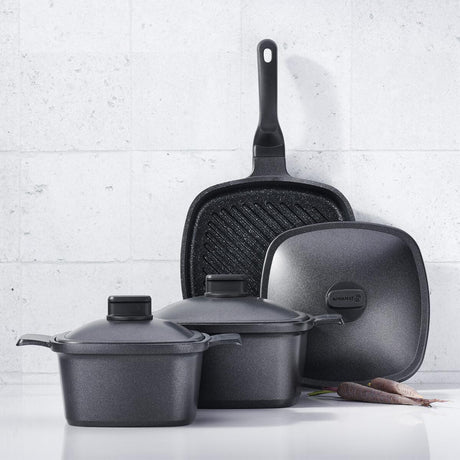 KORKMAZ A2585 Casterra Square Frypan