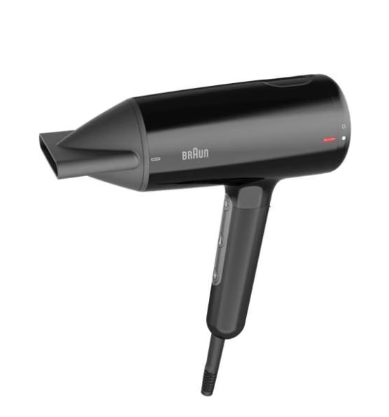 BRAUN Ion Black Lightweight Hair Dryer HD4.1