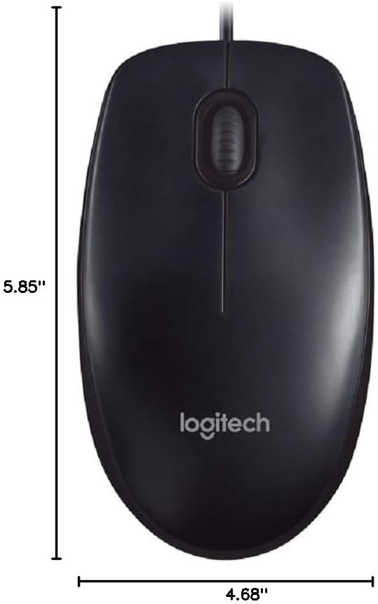 LOGITECH M90 Mouse Grey 910-001793