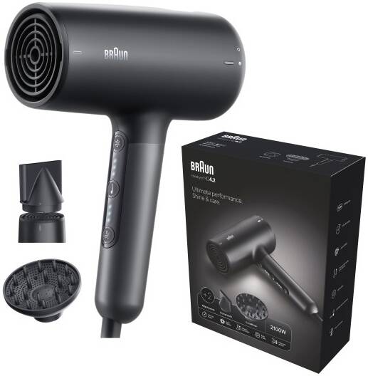 BRAUN DC Black Hair Dryer BRHD425E