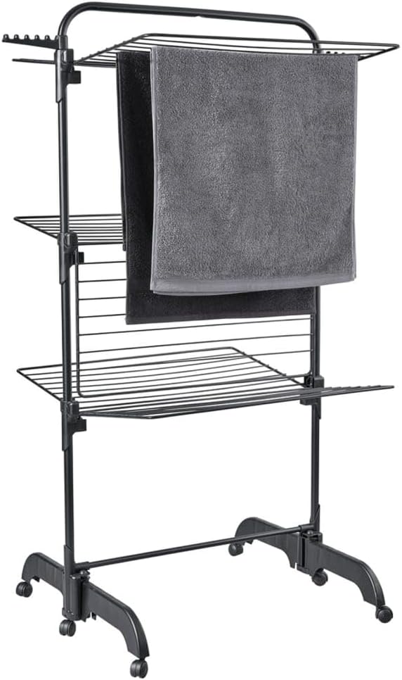 LEIFHEIT 81470 Tower Dryer Classic Tower 270 Black