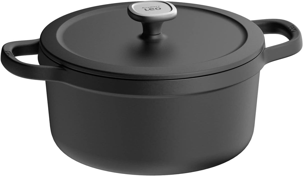 BERGHOFF Covered Stockpot Graphite Cast Iron 26cm 3950466