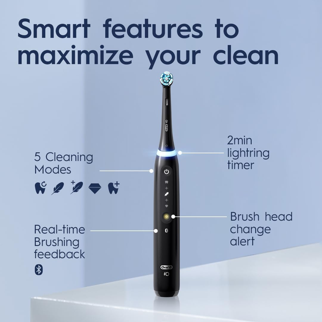 ORAL-B iO Series 5 Rechargeable Electric Toothbrush Matte Black