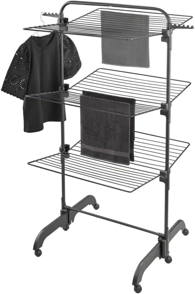 LEIFHEIT 81470 Tower Dryer Classic Tower 270 Black