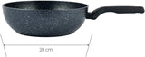 Korkmaz A1119 Ornella Alu Wok 28X8,5 cm / 4.5 Lt.