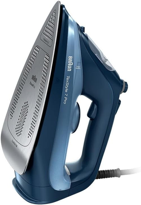 BRAUN TexStyle 7 Pro Blue Steam Iron SI 7160