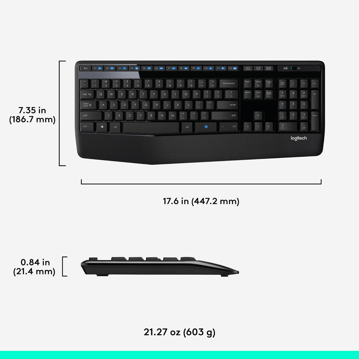 LOGITECH MK345 Wireless Combo- BLK- ARA 920-010068