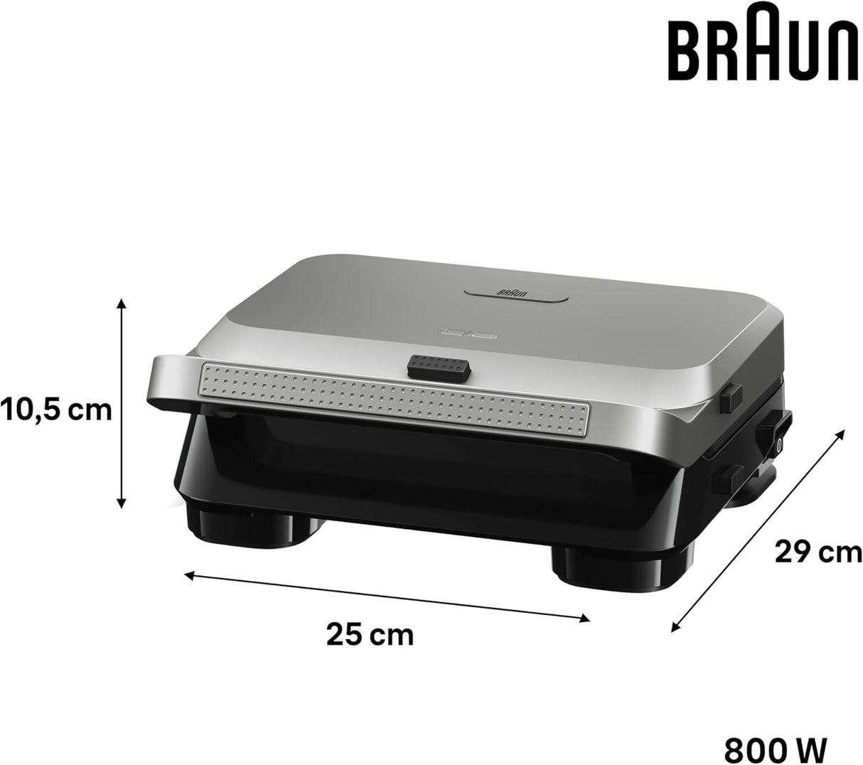 BRAUN Silver Snack Maker SM5005