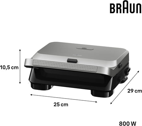 BRAUN Silver Snack Maker SM5005