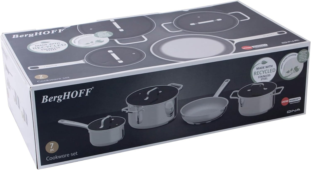BERGHOFF 7-pc Cookware Set Helix 1315085
