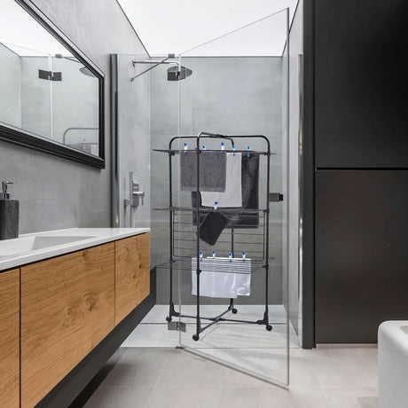 LEIFHEIT 81470 Tower Dryer Classic Tower 270 Black