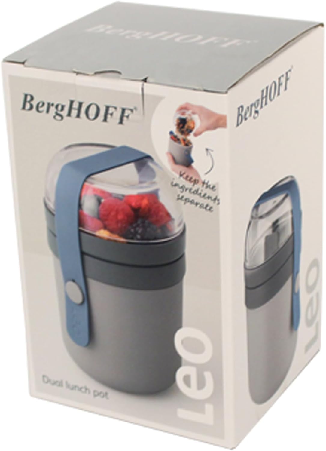 BERGHOFF Dual Lunch Pot Grey 3950148