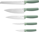 BERGHOFF 6pc Knife Block Set Forest 3950351