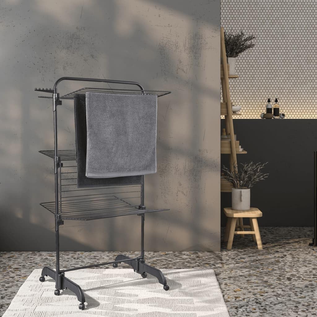 LEIFHEIT 81470 Tower Dryer Classic Tower 270 Black