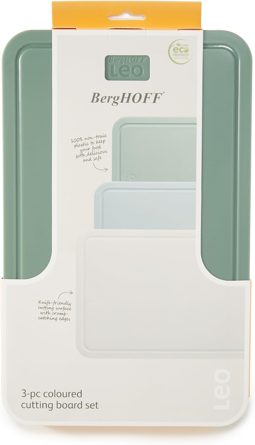 BERGHOFF Set of 3 Cutting Board Spirit - Sage - Slate 3950382
