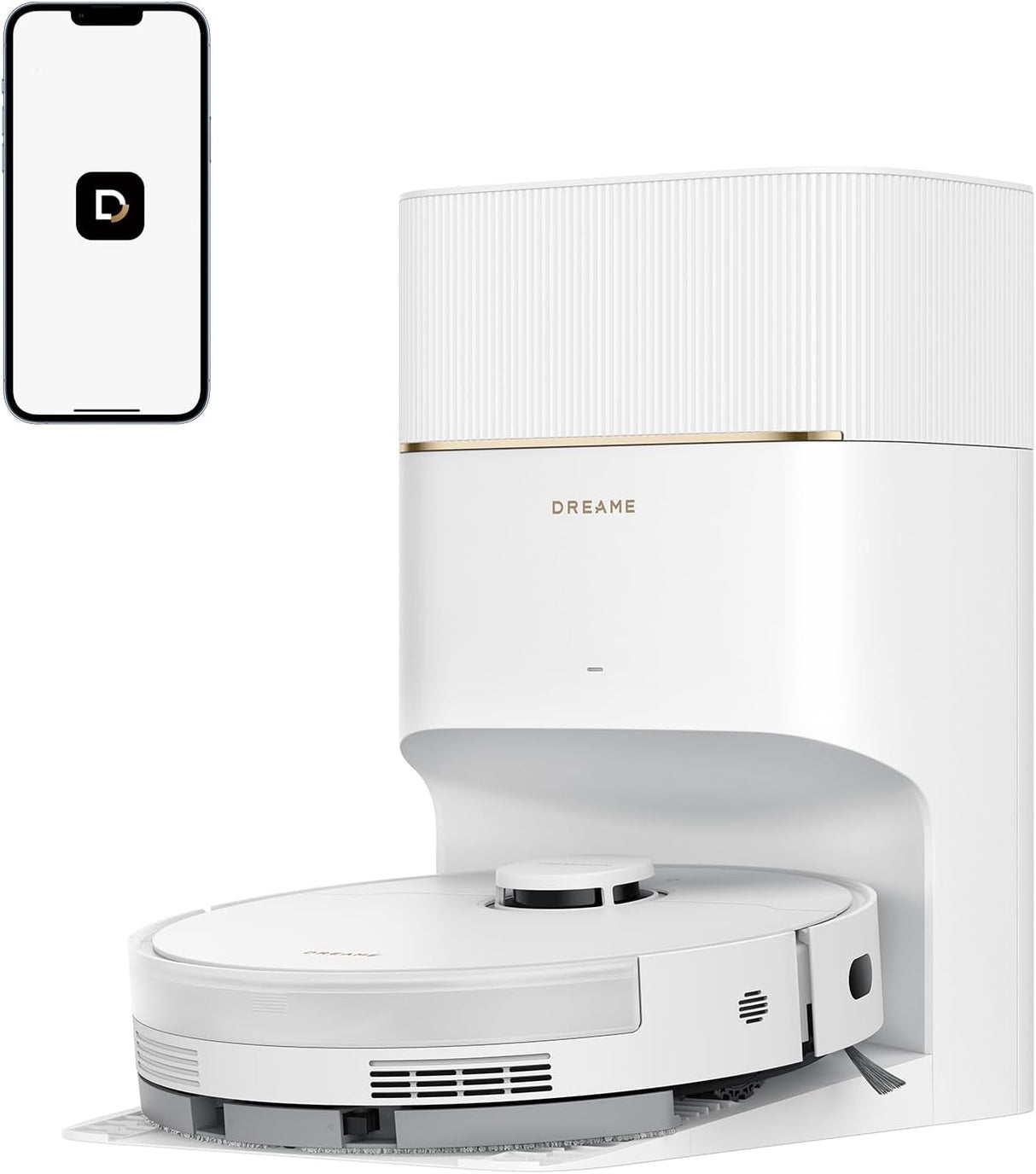 DREAME D20 Plus White Robot Vacuum