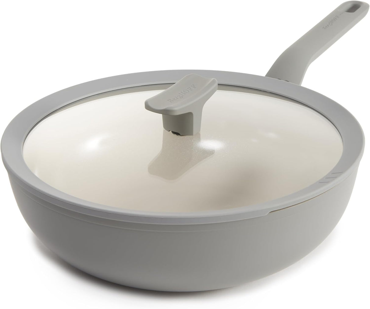 BERGHOFF Covered Wok Balance Moonmist 28cm 3950432