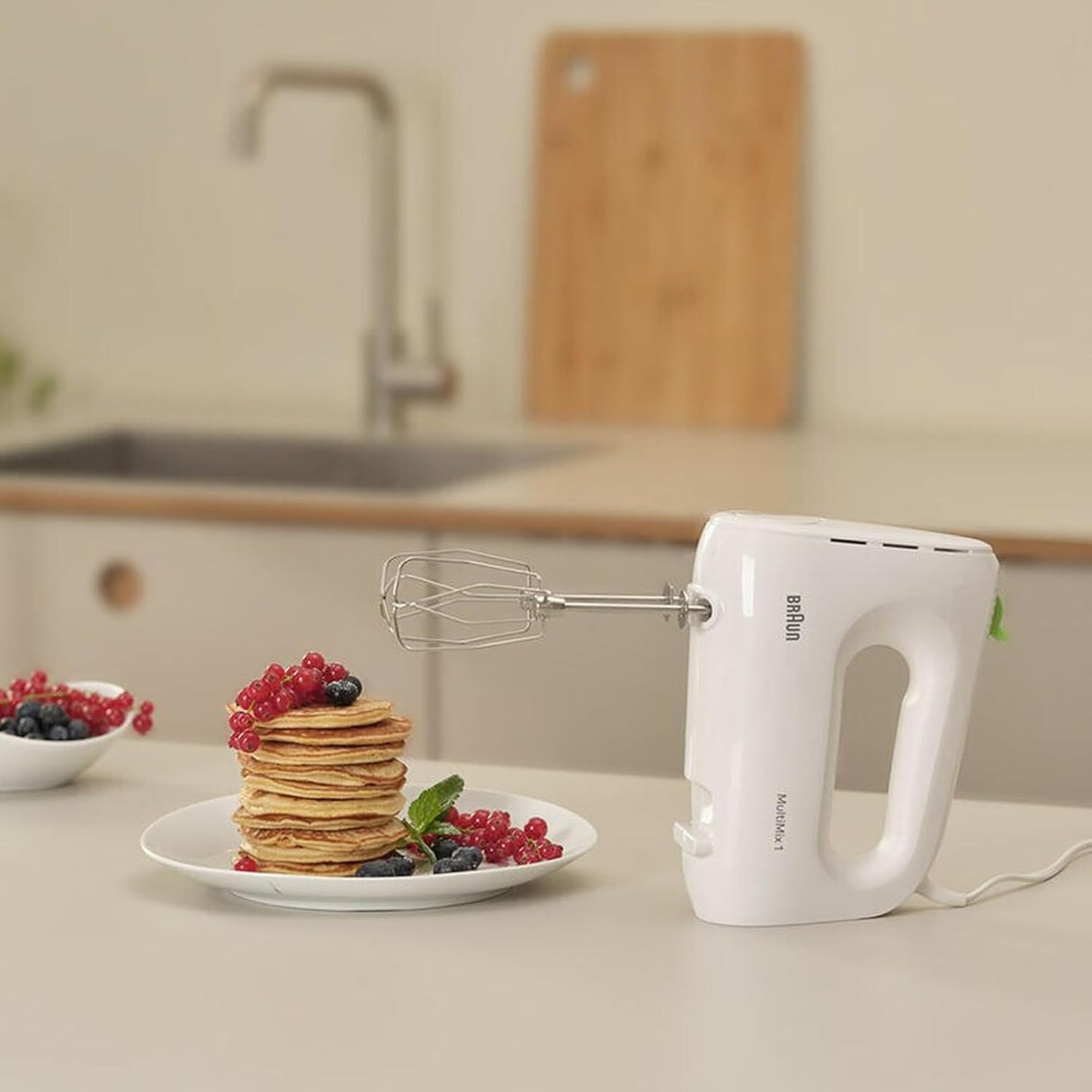 BRAUN MultiMix 1 White Hand Mixer HM1100
