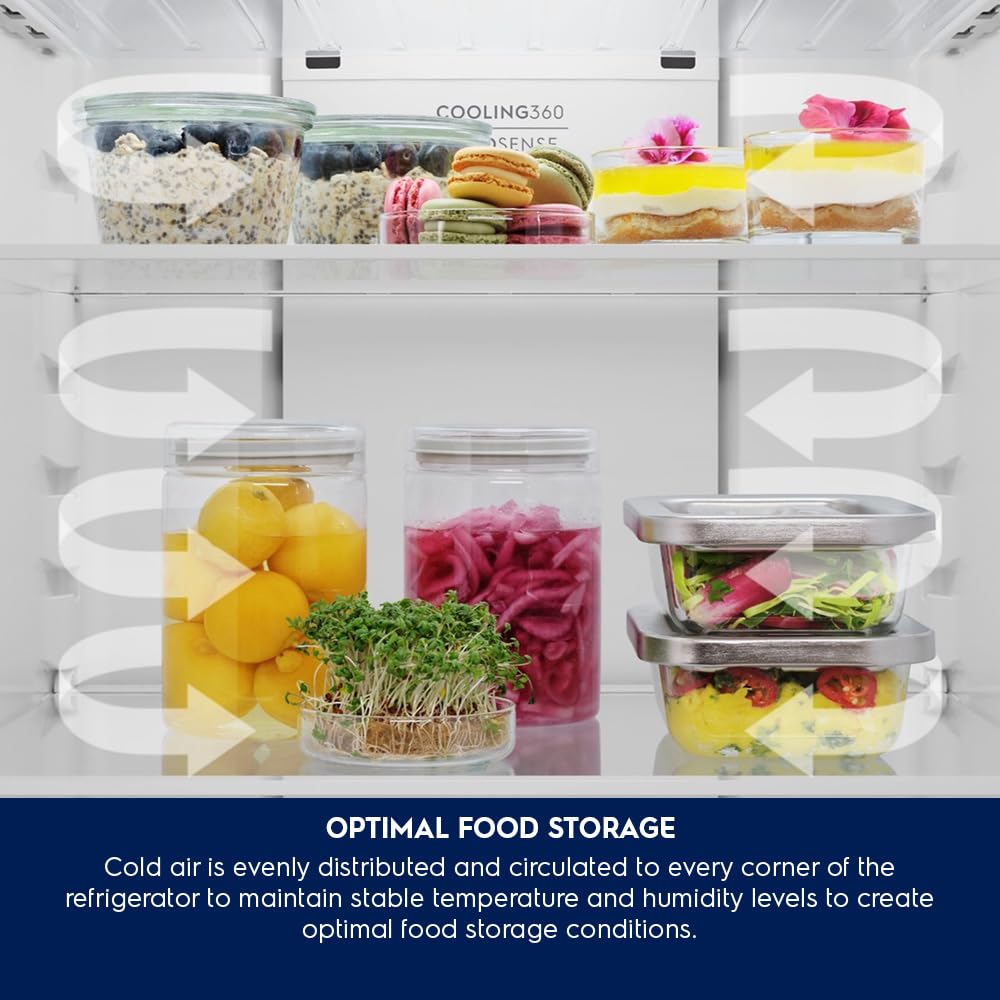 ELECTROLUX Medium Top Freezer Refrigerator ETM4302C-S