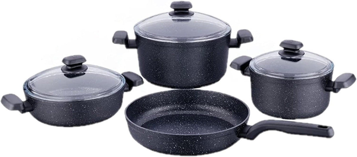 KORKMAZ A2609 Ornella 7 pcs Cookware Set