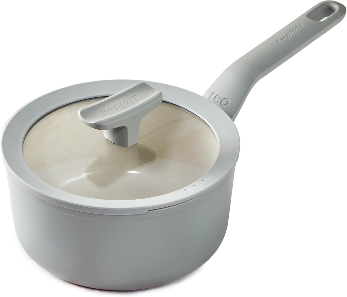 BERGHOFF Covered saucepan non stick Balance Moonmist 18cm 3950425