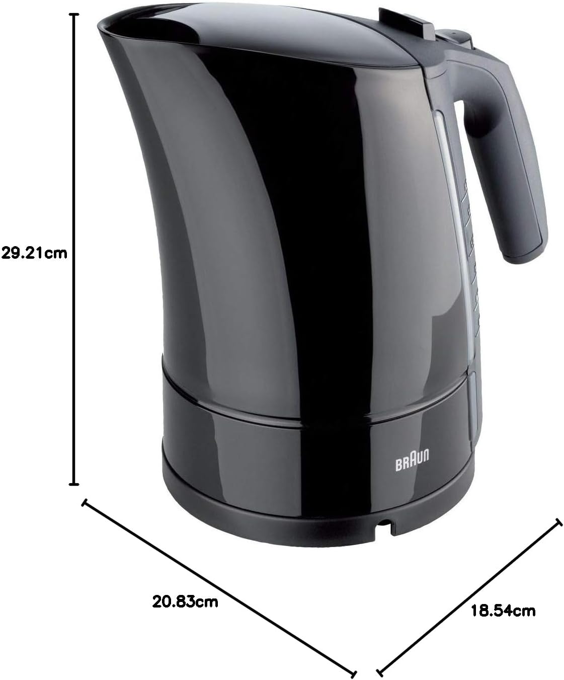 BRAUN MultiQuick 3 Black Kettle WK300