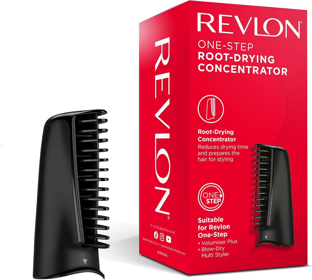 REVLON One Step Root-Drying Concentrator Head Attachment Black RVDR5326