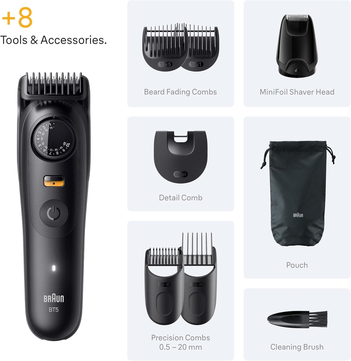 BRAUN Beard Trimmer Series 5 BT5560