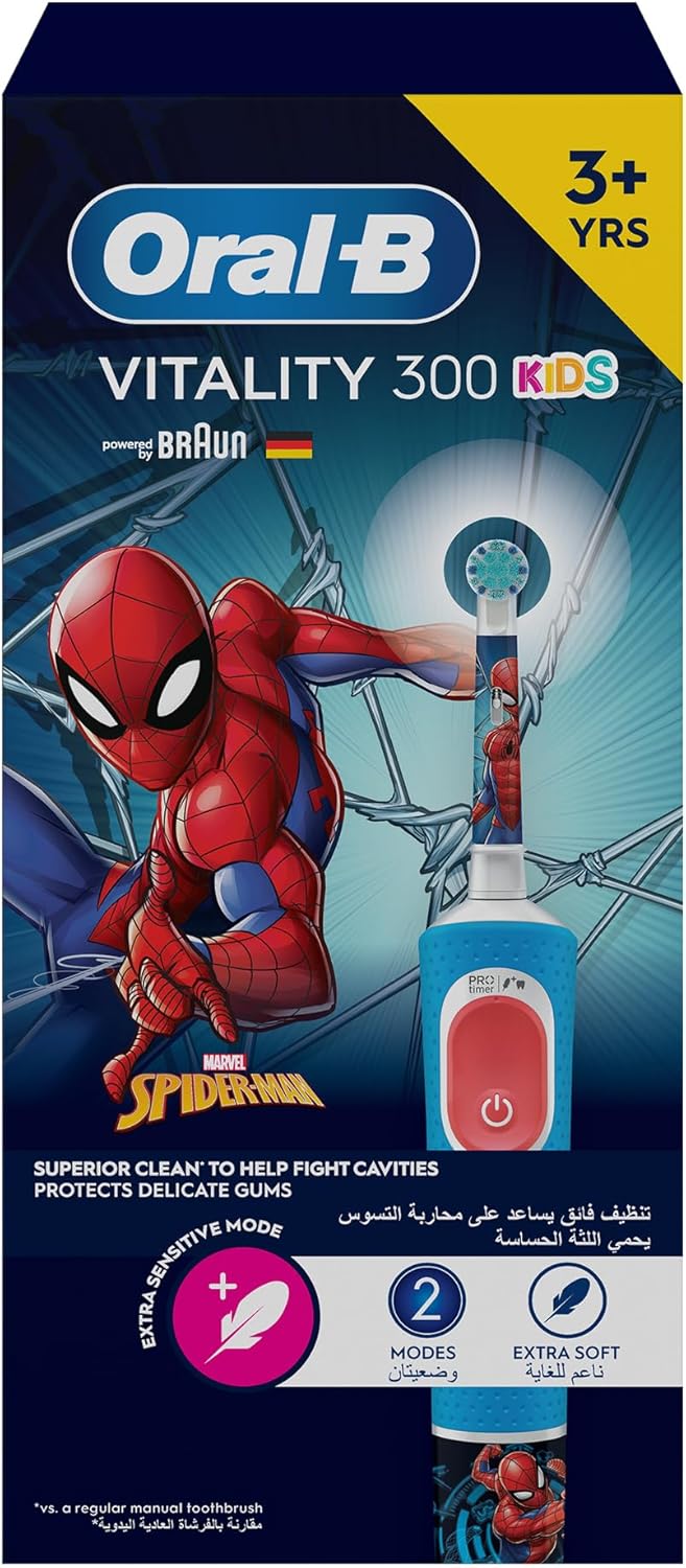 Oral-B Vitality 300 Kids Spiderman Electric Toothbrush D103.413.2K