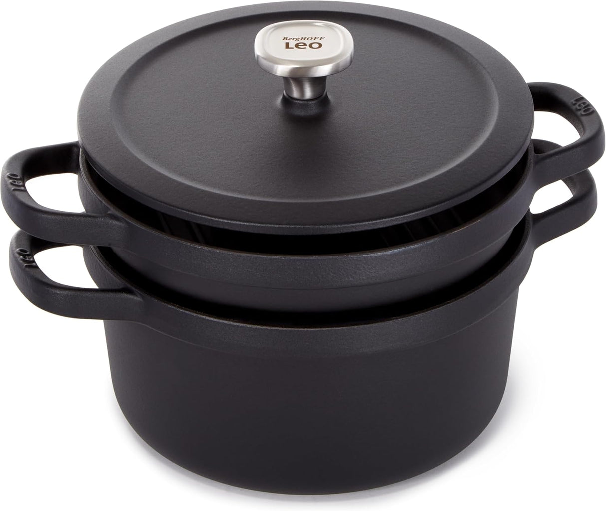 BERGHOFF Grill Pan Graphite Cast Iron 26cm 3950467